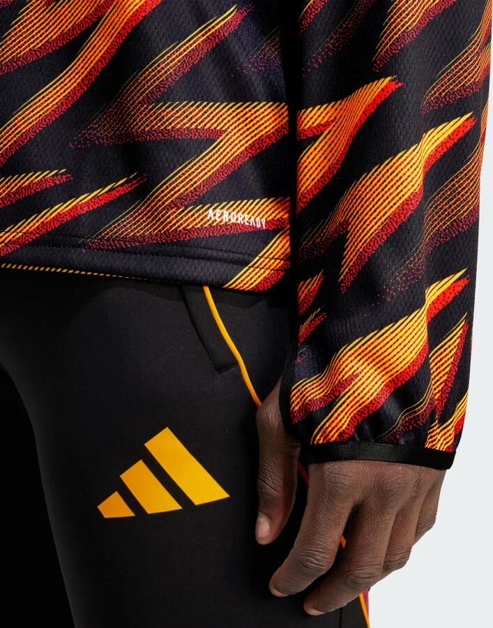 Adidas AS Roma 25 26 Pre-Match Warme Longsleeve - Foto 4
