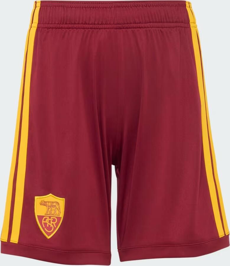 Adidas AS Roma 26 27 Home Kids Shorts