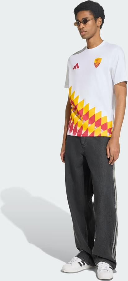 Adidas AS Roma Seasonal Graphic T-shirt - Foto 5