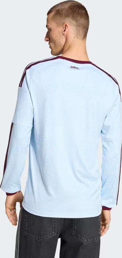 Adidas Aston Villa FC 2026 27 Long Sleeve Third Shirt Blauw- Heren Blauw - Foto 6