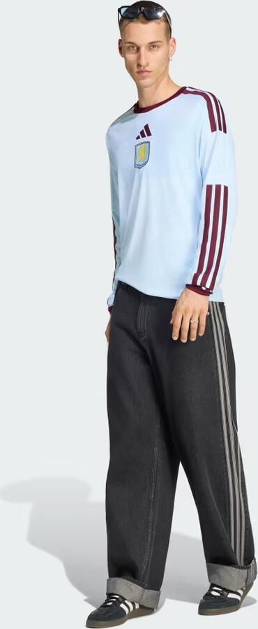 Adidas Aston Villa FC 2026 27 Long Sleeve Third Shirt Blauw- Heren Blauw - Foto 7