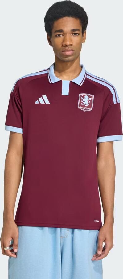 Adidas Aston Villa FC 2026 27 Home Shirt Roze- Heren Roze - Foto 2