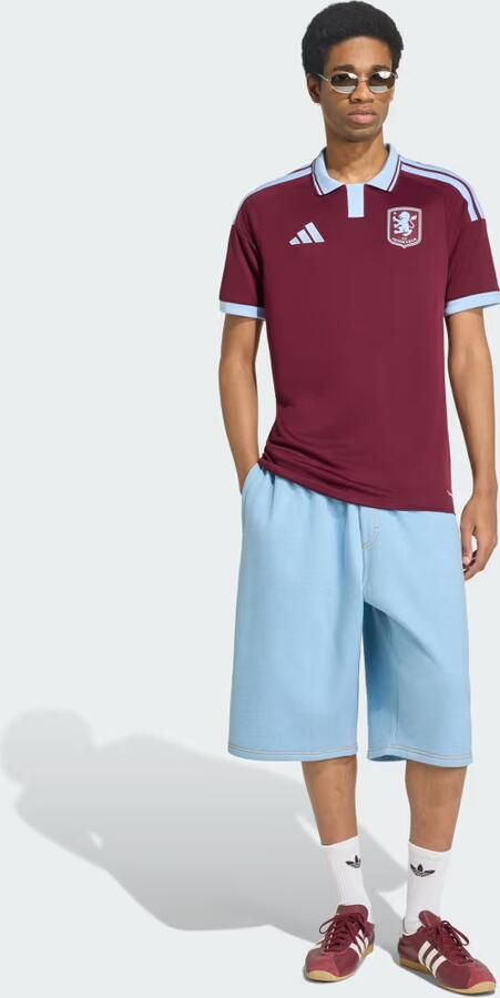 Adidas Aston Villa FC 2026 27 Home Shirt Roze- Heren Roze - Foto 5