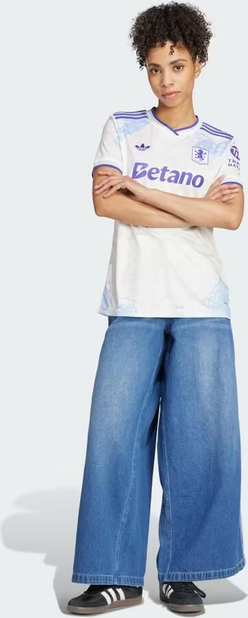 Adidas Aston Villa Fc 2025 26 Third Shirt Dames Wit- Dames Wit - Foto 5