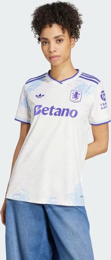 Adidas Aston Villa Fc 2025 26 Third Shirt Dames Wit- Dames Wit - Foto 2
