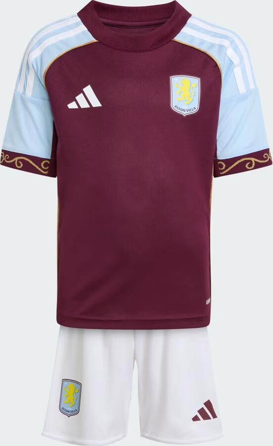 Adidas Aston Villa FC 25 26 Mini Thuistenue Kids - Foto 4