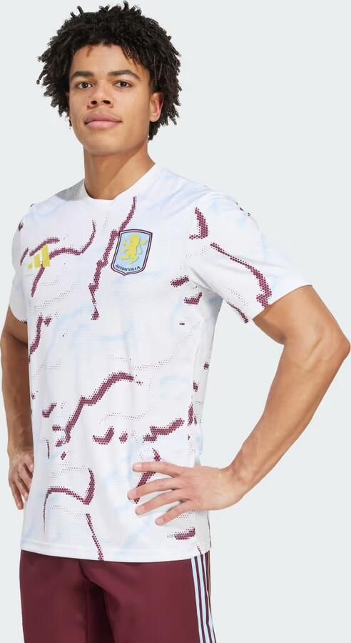 Adidas Aston Villa FC 25 26 Pre-Match Voetbalshirt