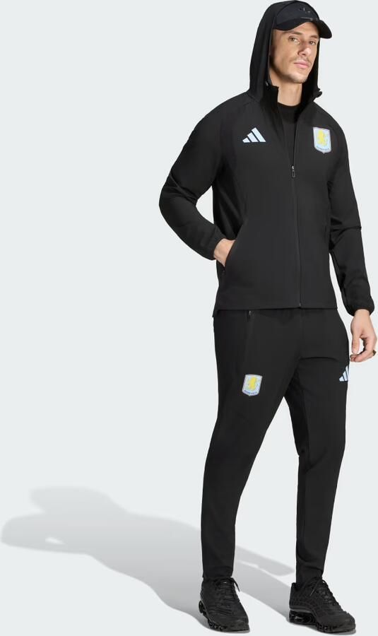 Adidas Aston Villa FC Tiro Travel Windjack met Lange Ritssluiting - Foto 5