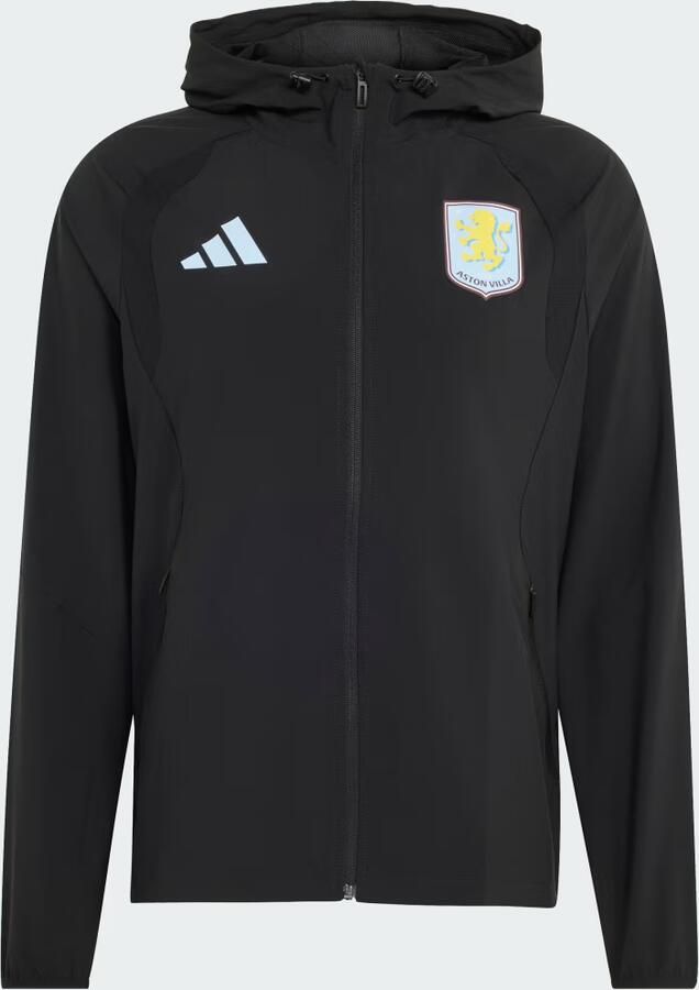 Adidas Aston Villa FC Tiro Travel Windjack met Lange Ritssluiting - Foto 4
