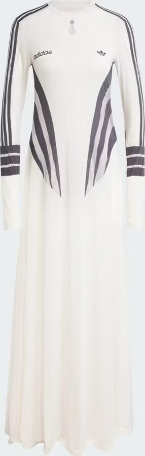 Adidas Originals Lange Jurk met Print White Dames - Foto 6