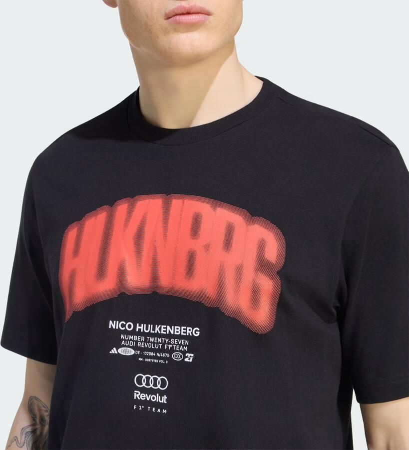 Adidas AUDI FORMULA 1 TEAM NICO HULKENBERG GRAPHIC I T-SHIRT - Foto 3