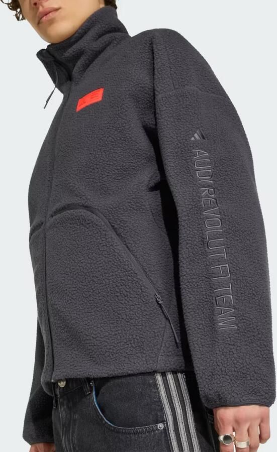 Adidas AUDI FORMULA ONE TEAM ELEVATED POLARFLEECE JACK - Foto 4