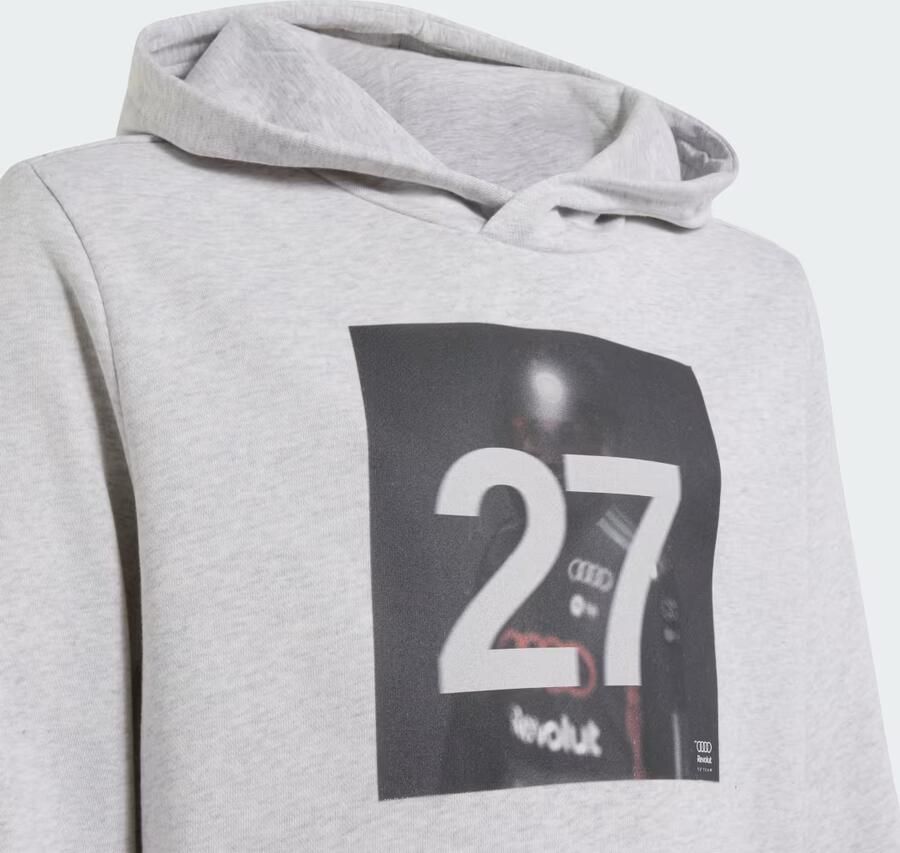 Adidas AUDI FORMULA ONE TEAM GABRIEL BORTOLETO GRAPHIC I HOODIE JEUGD - Foto 2