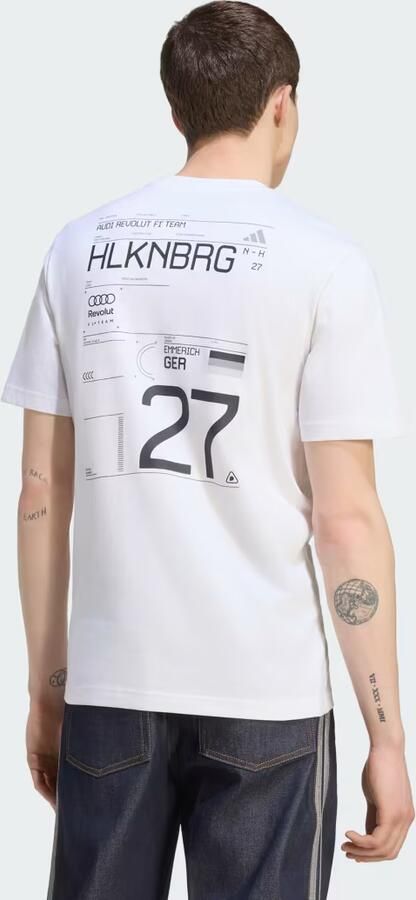 Adidas AUDI FORMULA ONE TEAM NICO HULKENBERG GRAPHIC II T-SHIRT