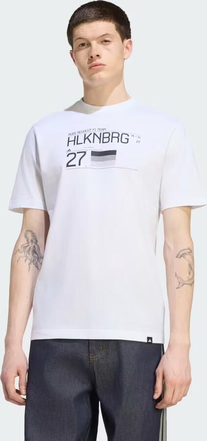 Adidas AUDI FORMULA ONE TEAM NICO HULKENBERG GRAPHIC II T-SHIRT - Foto 5
