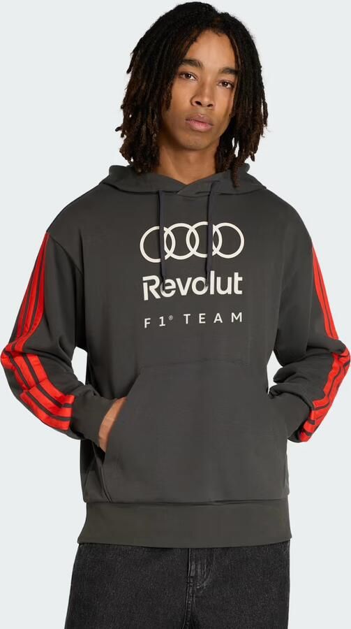 Adidas AUDI REVOLUT F1 TEAM DNA FRENCH TERRY HOODIE - Foto 2