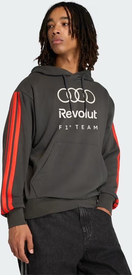 Adidas AUDI REVOLUT F1 TEAM DNA FRENCH TERRY HOODIE - Foto 6