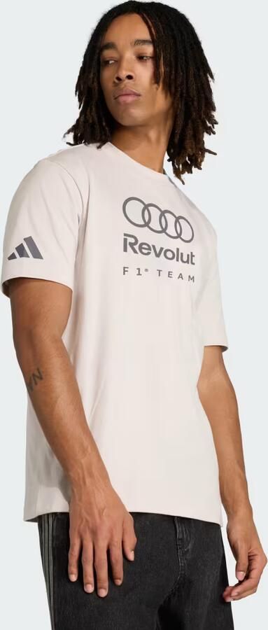 Adidas Audi F1 Dna Graphic T-shirt Wit- Heren Wit - Foto 6