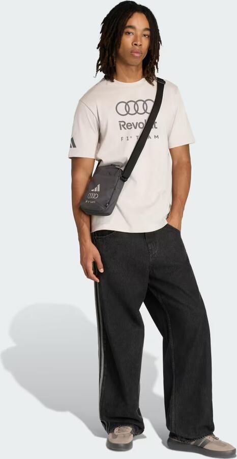 Adidas Audi F1 Dna Graphic T-shirt Wit- Heren Wit - Foto 4
