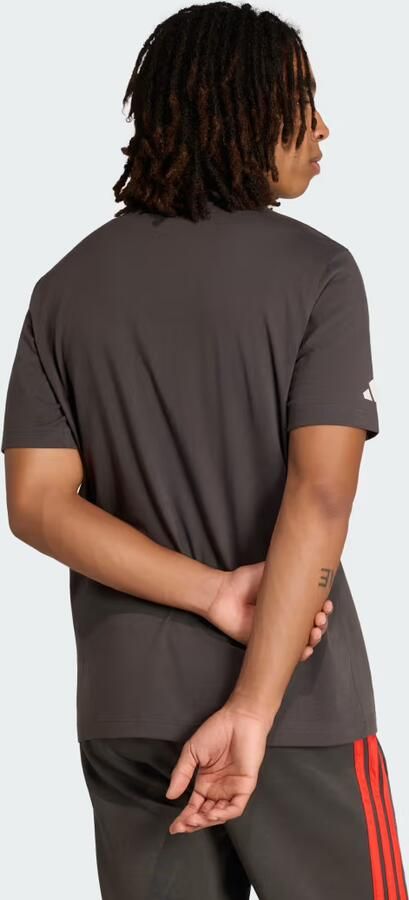 Adidas Audi F1 Dna Graphic T-shirt Zwart- Heren Zwart - Foto 5