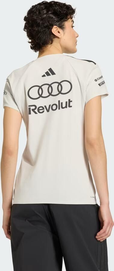 Adidas AUDI REVOLUT F1 TEAM ENGINEERS & MARKETING POLO MET KORTE MOUWEN - Foto 5