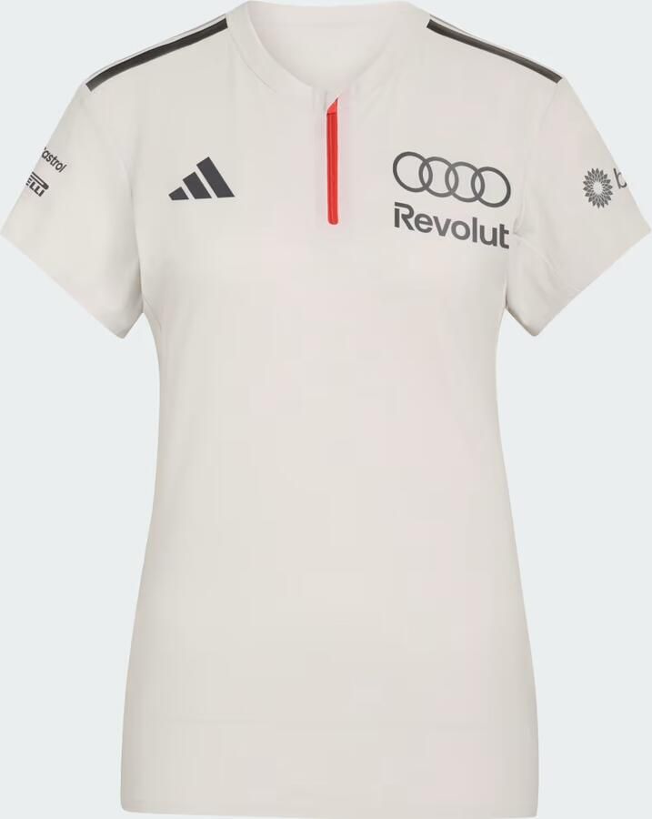 Adidas AUDI REVOLUT F1 TEAM ENGINEERS & MARKETING POLO MET KORTE MOUWEN - Foto 4