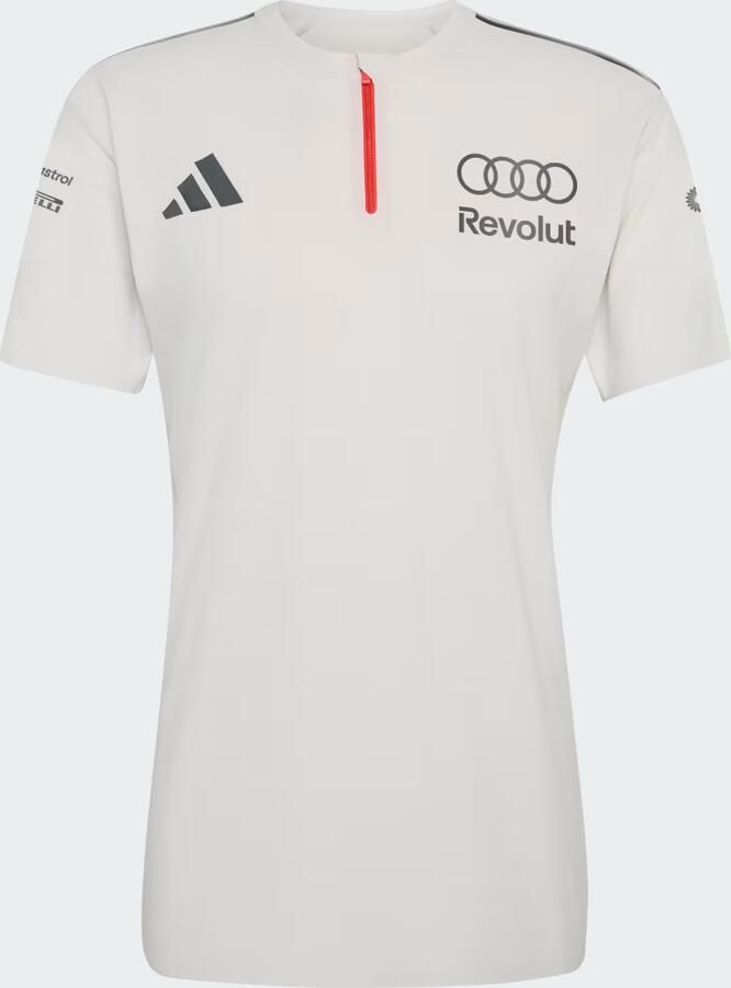 Adidas AUDI REVOLUT F1 TEAM ENGINEERS & MARKETING POLO MET KORTE MOUWEN - Foto 2