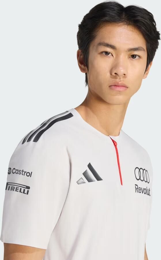 Adidas AUDI REVOLUT F1 TEAM ENGINEERS & MARKETING POLO MET KORTE MOUWEN - Foto 3