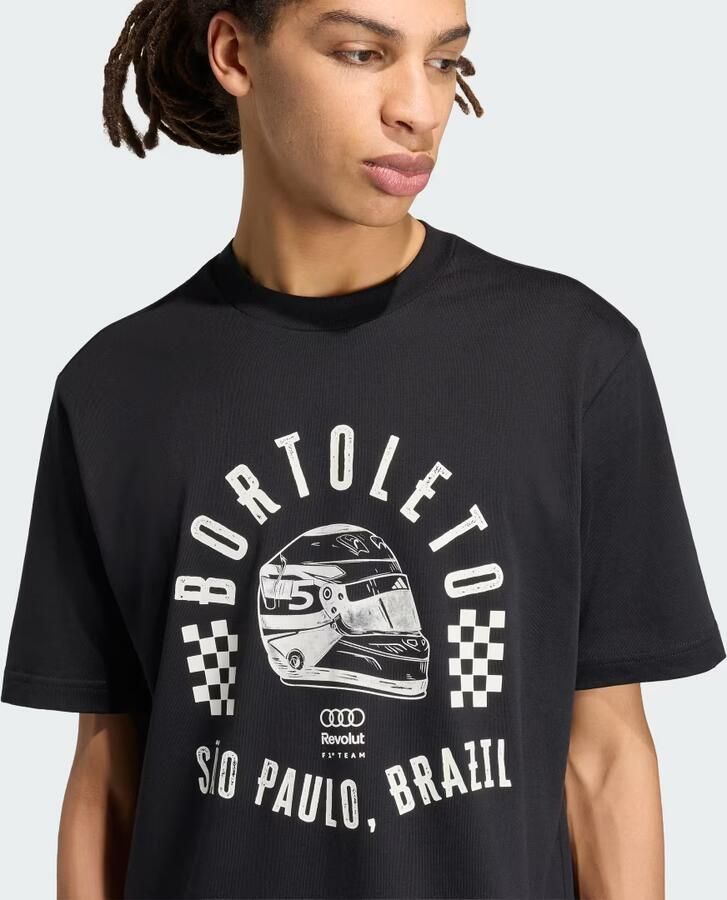 Adidas AUDI REVOLUT F1 TEAM GABRIEL BORTOLETO GRAPHIC II T-SHIRT - Foto 3