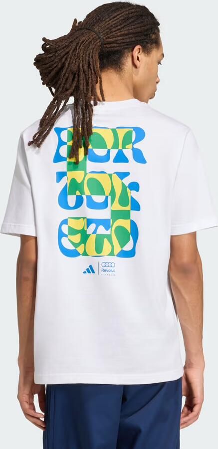 Adidas AUDI REVOLUT F1 TEAM GABRIEL BORTOLETO GRAPHIC T-SHIRT - Foto 5