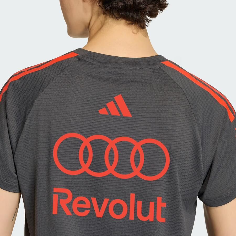 Adidas AUDI REVOLUT F1 TEAM MONTEURSSHIRT MET KORTE MOUWEN - Foto 2
