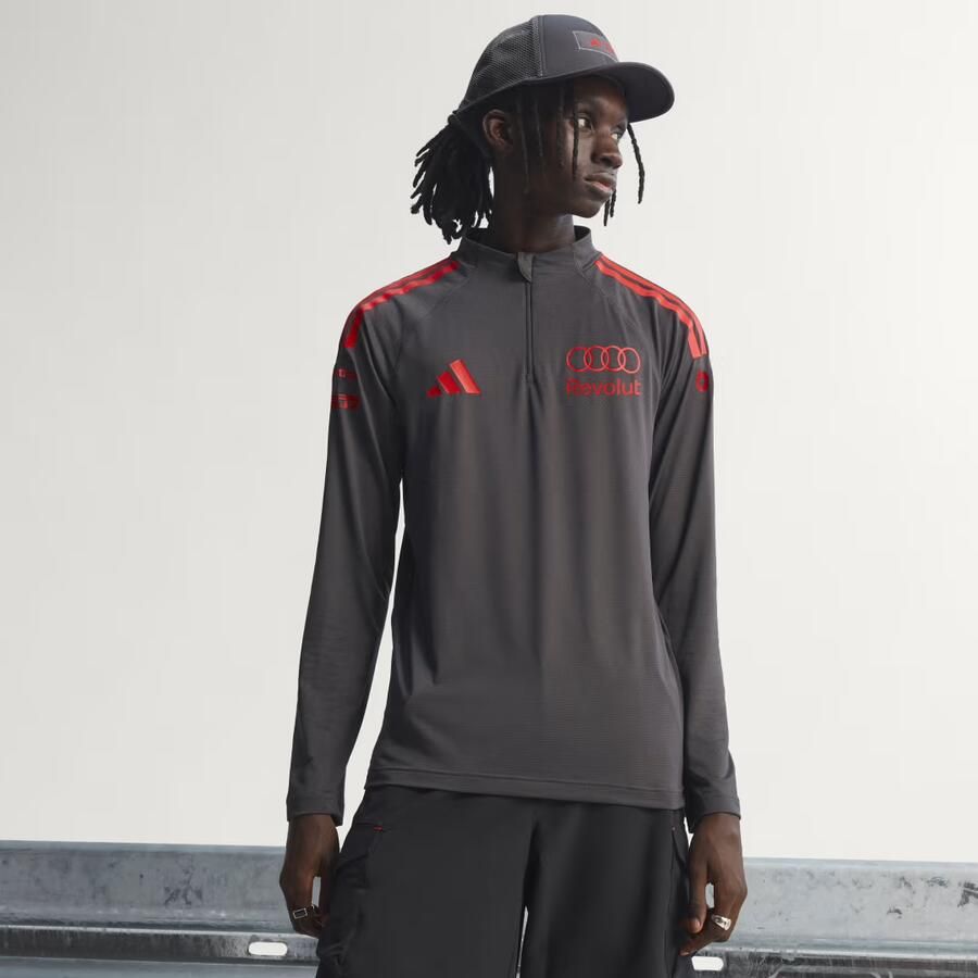 Adidas AUDI REVOLUT F1 TEAM MONTEURSSWEATER MET KORTE RITS