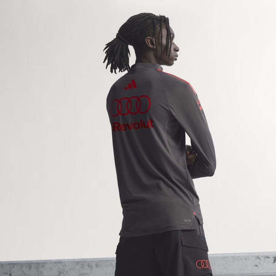 Adidas AUDI REVOLUT F1 TEAM MONTEURSSWEATER MET KORTE RITS - Foto 2
