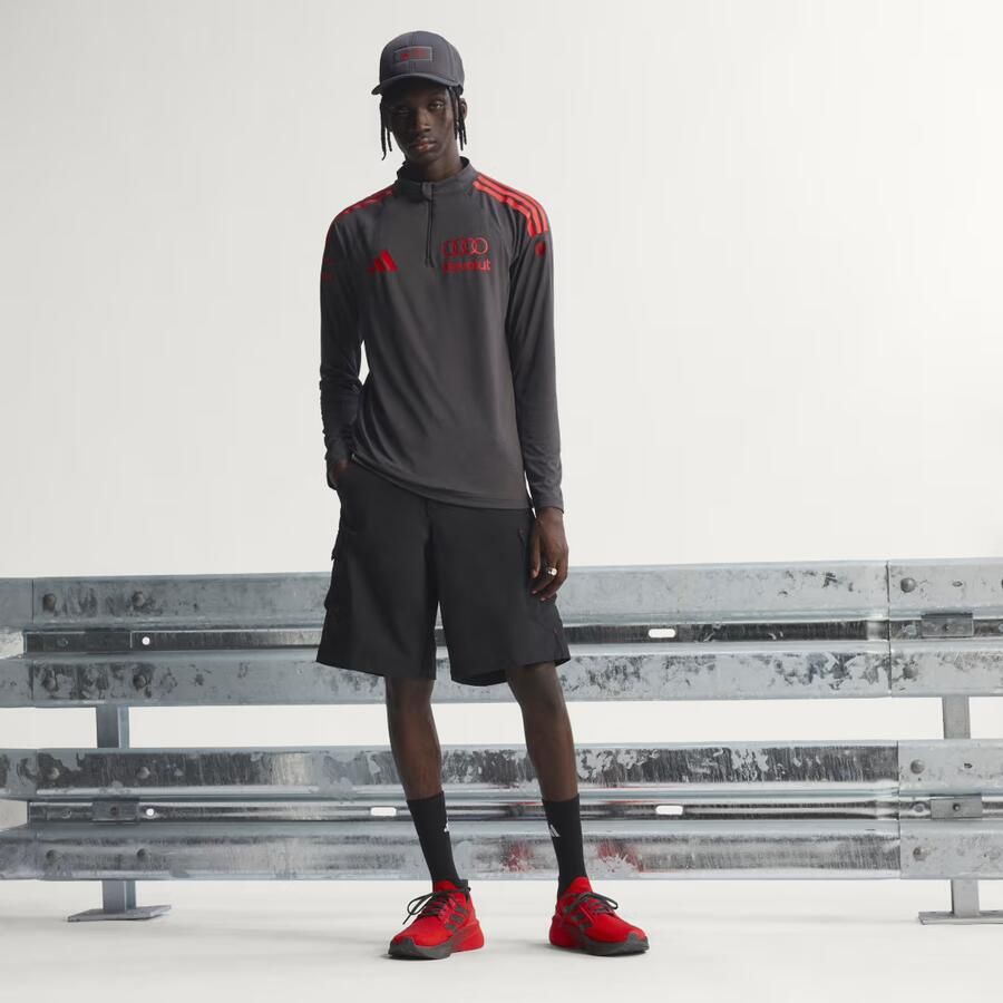Adidas AUDI REVOLUT F1 TEAM MONTEURSSWEATER MET KORTE RITS - Foto 3