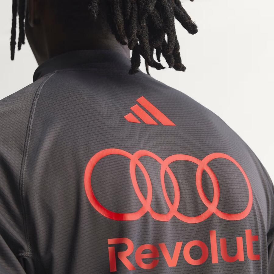 Adidas AUDI REVOLUT F1 TEAM MONTEURSSWEATER MET KORTE RITS - Foto 4