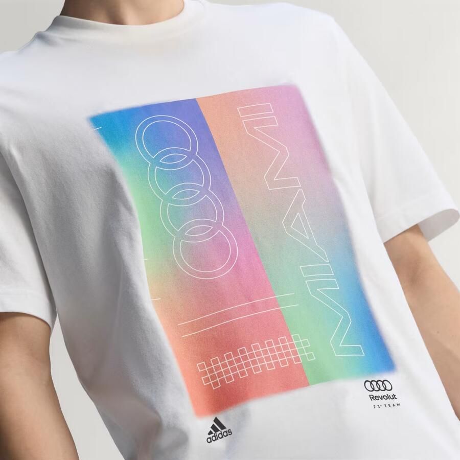 Adidas AUDI REVOLUT F1 TEAM TEAMGEIST GRAPHIC T-SHIRT - Foto 3