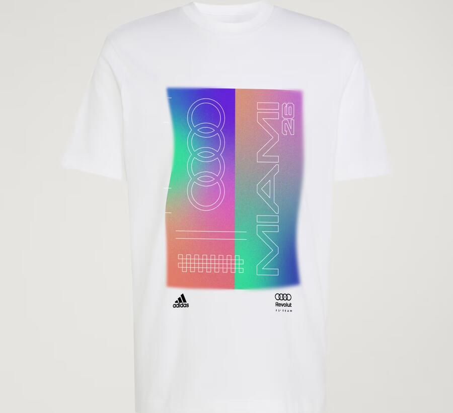 Adidas AUDI REVOLUT F1 TEAM TEAMGEIST GRAPHIC T-SHIRT - Foto 6