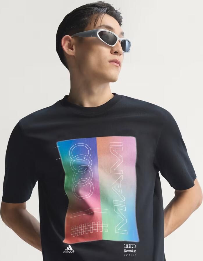 Adidas AUDI REVOLUT F1 TEAM TEAMGEIST GRAPHIC T-SHIRT - Foto 6