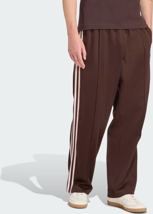 Adidas Originals Straight fit sweatpants met logostitching model 'Firebird'