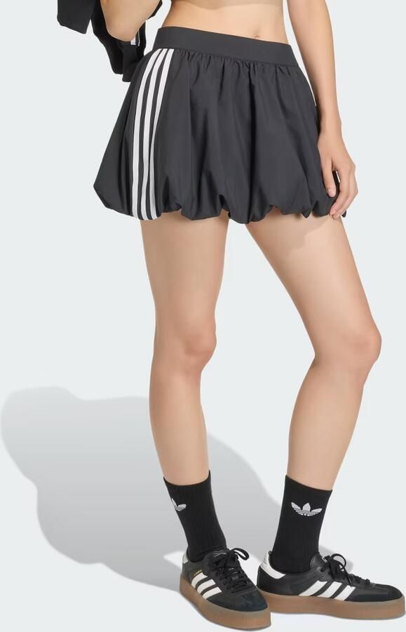 Adidas Originals 3-stripes Balloon Skirt Zwart- Dames Zwart - Foto 5
