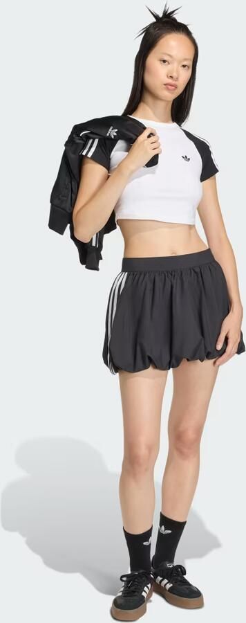 Adidas Originals 3-stripes Balloon Skirt Zwart- Dames Zwart - Foto 8