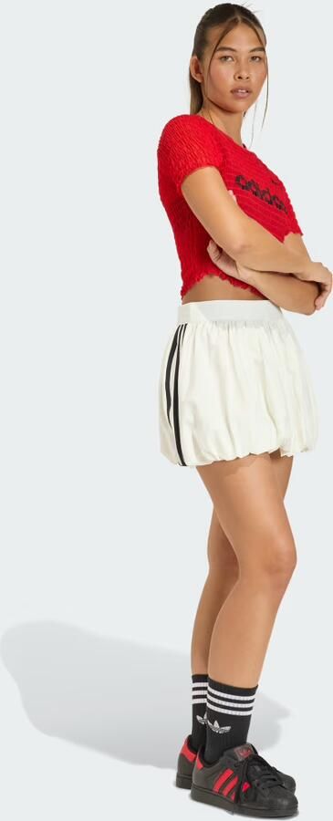 Adidas Originals 3-stripes Balloon Skirt Wit- Dames Wit - Foto 7