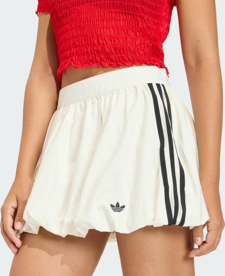 Adidas Originals 3-stripes Balloon Skirt Wit- Dames Wit - Foto 5