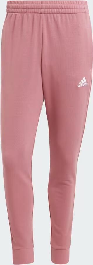 Adidas Basic 3-Stripes French Terry Tracksuit Pink Heren - Foto 5