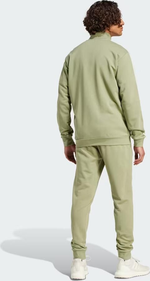 Adidas Tracksuit Basic 3-Stripes Compleet Tracksuit Green Heren - Foto 4