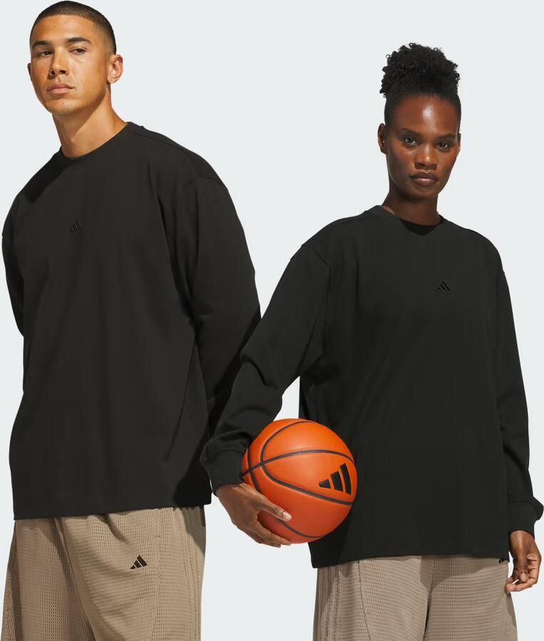 Adidas BASKETBAL SINGLE JERSEY LONGSLEEVE