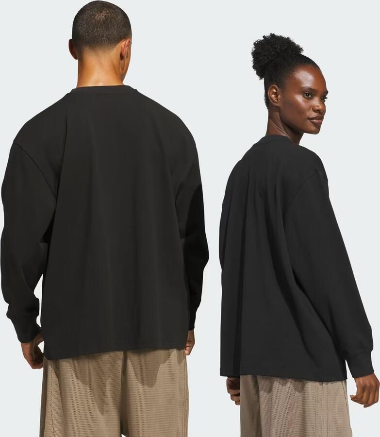 Adidas BASKETBAL SINGLE JERSEY LONGSLEEVE - Foto 2
