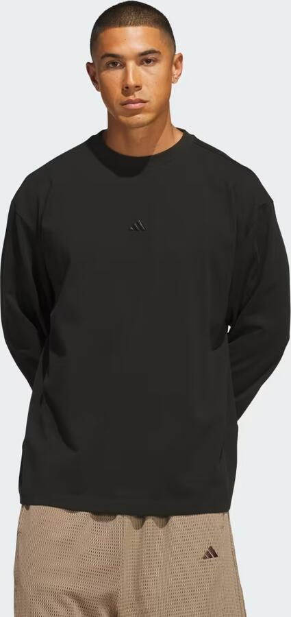 Adidas BASKETBAL SINGLE JERSEY LONGSLEEVE - Foto 6