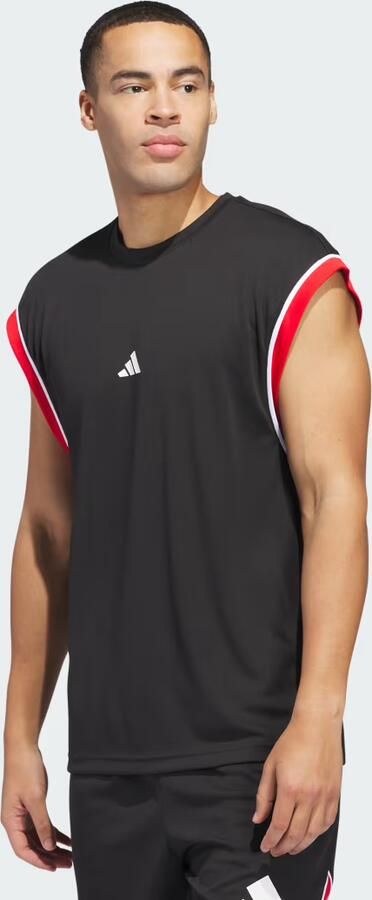 Adidas Basketball All-World Mouwloze Tanktop