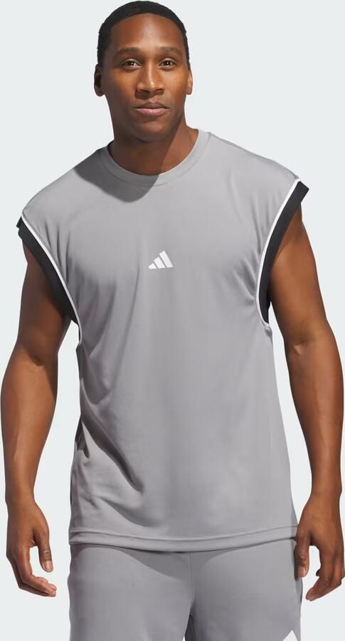 Adidas Basketball All-World Mouwloze Tanktop